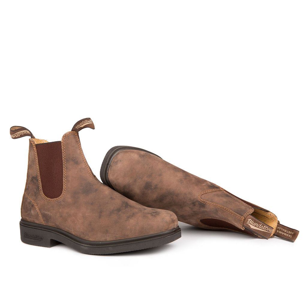 1306 dress boot rustic brown Rustic Brown Leather Chelsea Boots, Men's Dress 1306
