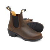 BLUNDSTONE 1673- Women's Series Heel Antique Brown