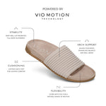 VIONIC EVIE KNIT SLIDE