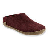 GLERUPS SLIP ON LEATHER- BEET