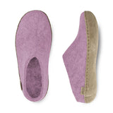 GLERUPS SLIP-ON LEATHER-FLOWER